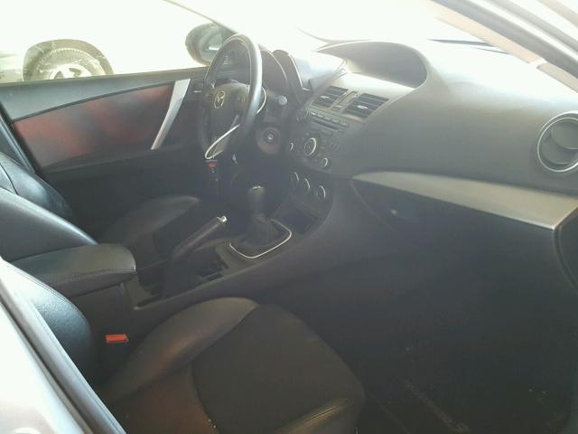 JM1BL1L39C1682371 - 2012 MAZDA SPEED 3 SILVER photo 5