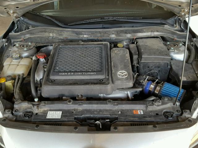 JM1BL1L39C1682371 - 2012 MAZDA SPEED 3 SILVER photo 7