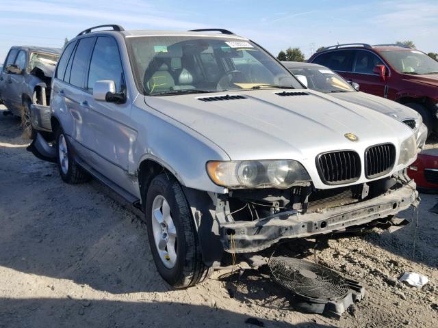 WBAFB33561LH24384 - 2001 BMW X5 4.4I GRAY photo 1