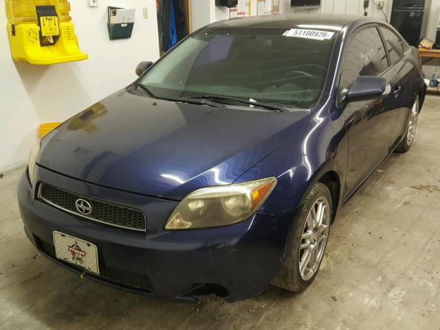 JTKDE177560087665 - 2006 TOYOTA SCION TC 蓝色 照片 2