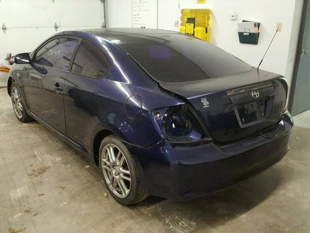 JTKDE177560087665 - 2006 TOYOTA SCION TC 蓝色 照片 3