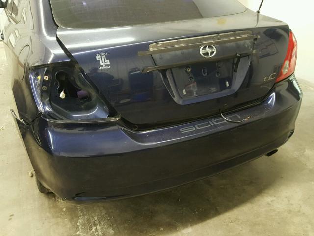 JTKDE177560087665 - 2006 TOYOTA SCION TC 蓝色 照片 9
