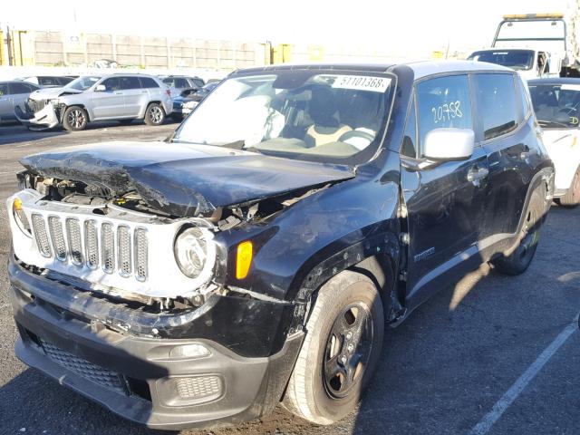 ZACCJAAT0FPB75731 - 2015 JEEP RENEGADE S 黑色 照片 2