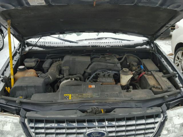 1FMZU73E12UA67192 - 2002 FORD EXPLORER X BLUE photo 7