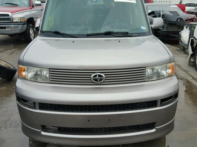 JTLKT324254007280 - 2005 TOYOTA SCION XB Gris foto 9