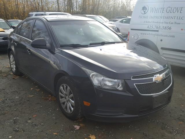 1G1PC5SH2B7231622 - 2011 CHEVROLET CRUZE LS BLACK photo 1