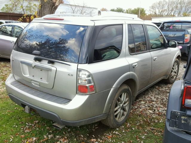 5S3ET13S582801131 - 2008 SAAB 9-7X 4.2I SILVER photo 4