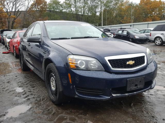 6G1MK5U25CL606784 - 2012 CHEVROLET CAPRICE PO BLUE photo 1