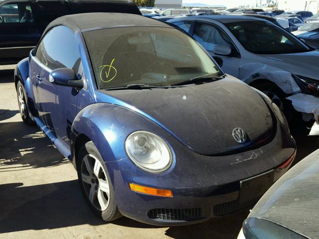 3VWRF31Y76M309396 - 2006 VOLKSWAGEN NEW BEETLE 蓝色 照片 1