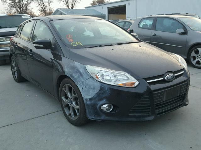 1FADP3K25EL455208 - 2014 FORD FOCUS SE BLACK photo 1