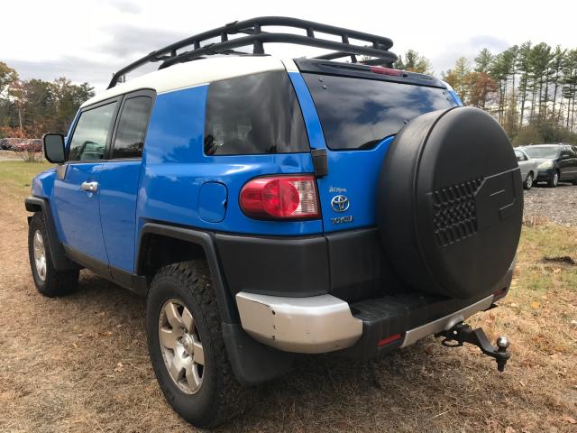 JTEBU11FX80107019 - 2008 TOYOTA FJ CRUISER BLUE photo 3