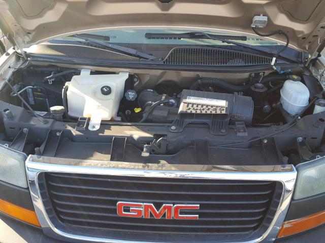 1GJHG35U161165563 - 2006 GMC SAVANA G35 GOLD photo 7