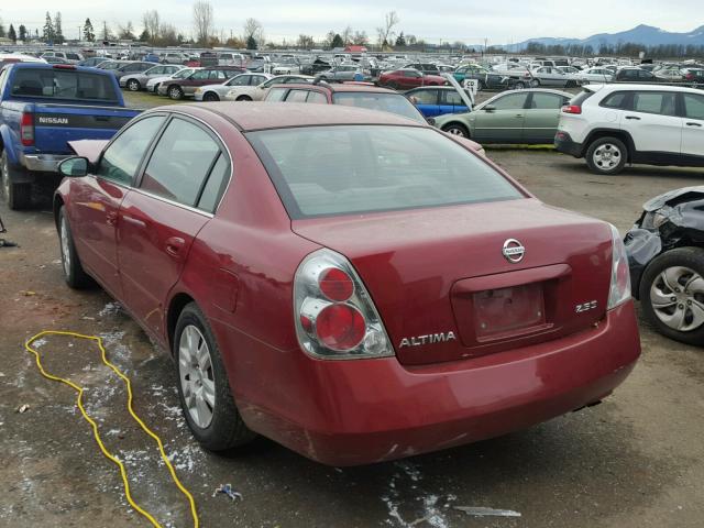 1N4AL11D45C178041 - 2005 NISSAN ALTIMA S BURGUNDY photo 3