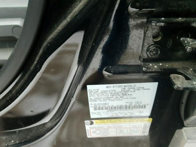 1FMZK04145GA32240 - 2005 FORD FREESTYLE BLACK photo 10