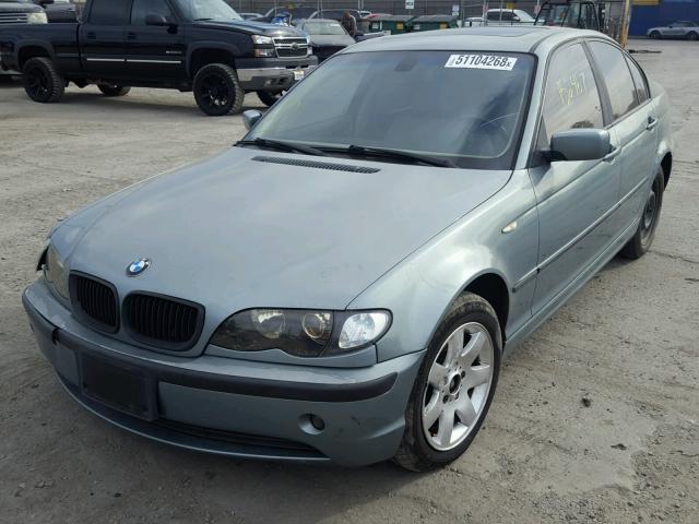 WBAAZ33404KP89882 - 2004 BMW 325 IS SUL BLUE photo 2