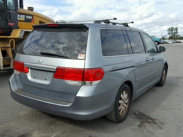 5FNRL38759B008465 - 2009 HONDA ODYSSEY EX GRAY photo 4