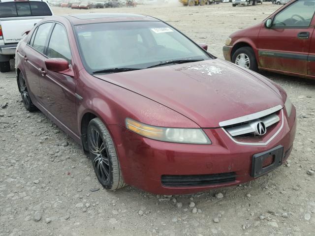 19UUA66294A000428 - 2004 ACURA TL MAROON photo 1