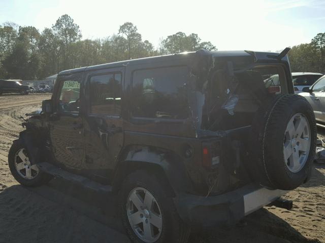 1J4BA5H17BL542479 - 2011 JEEP WRANGLER U BLACK photo 3