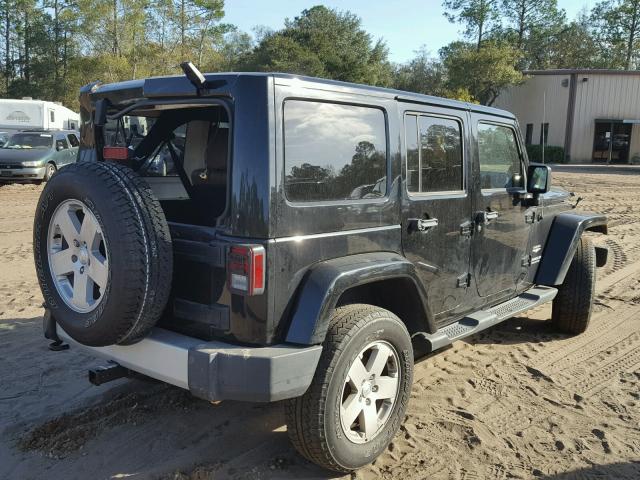 1J4BA5H17BL542479 - 2011 JEEP WRANGLER U BLACK photo 4