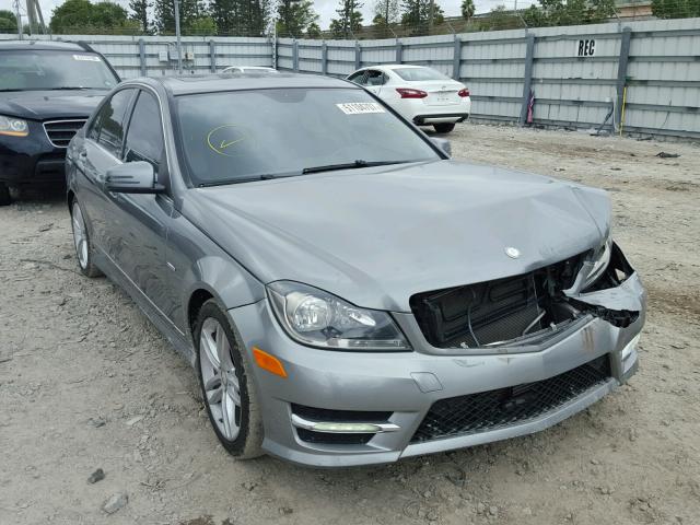 WDDGF4HB6CR215818 - 2012 MERCEDES-BENZ C 250 GRAY photo 1