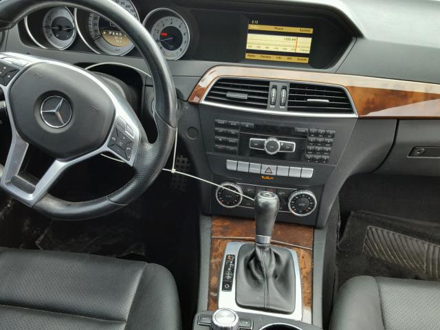 WDDGF4HB6CR215818 - 2012 MERCEDES-BENZ C 250 GRAY photo 9