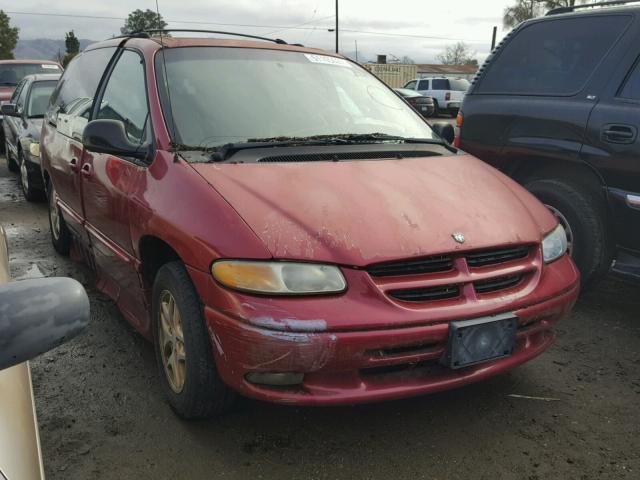 1B4GP54L8WB671423 - 1998 DODGE GRAND CARA RED photo 1