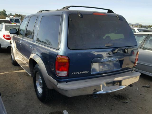 1FMZU34E6WZC31889 - 1998 FORD EXPLORER BLUE photo 3