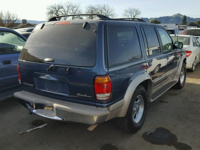 1FMZU34E6WZC31889 - 1998 FORD EXPLORER BLUE photo 4