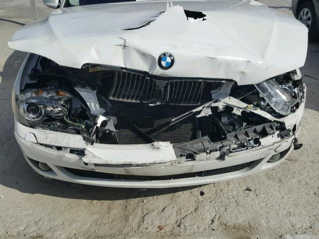 WBAHN83527DT71171 - 2007 BMW 750 WHITE photo 9