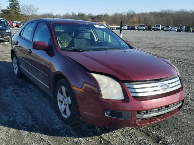 3FAHP07137R154439 - 2007 FORD FUSION SE MAROON photo 1