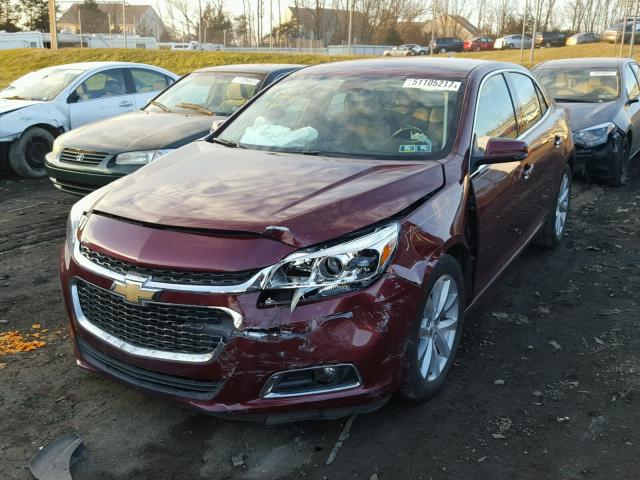 1G11F5SL0FF268343 - 2015 CHEVROLET MALIBU LTZ 红色 照片 2