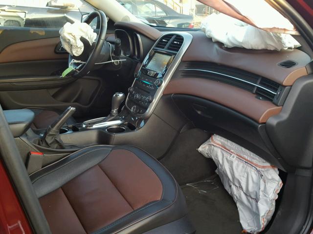 1G11F5SL0FF268343 - 2015 CHEVROLET MALIBU LTZ 红色 照片 5