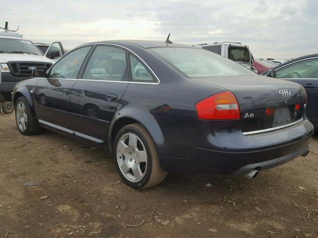 WAUML64B82N123667 - 2002 AUDI A6 4.2 QUA BROWN photo 3