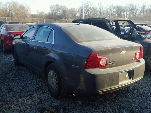 1G1ZG57B584223266 - 2008 CHEVROLET MALIBU LS GRAY photo 3