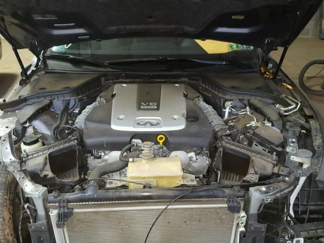 JN1BV7ARXEM689242 - 2014 INFINITI Q50 BASE Сірий фото 7