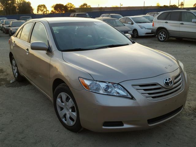 4T4BE46K89R056477 - 2009 TOYOTA CAMRY BASE GOLD photo 1