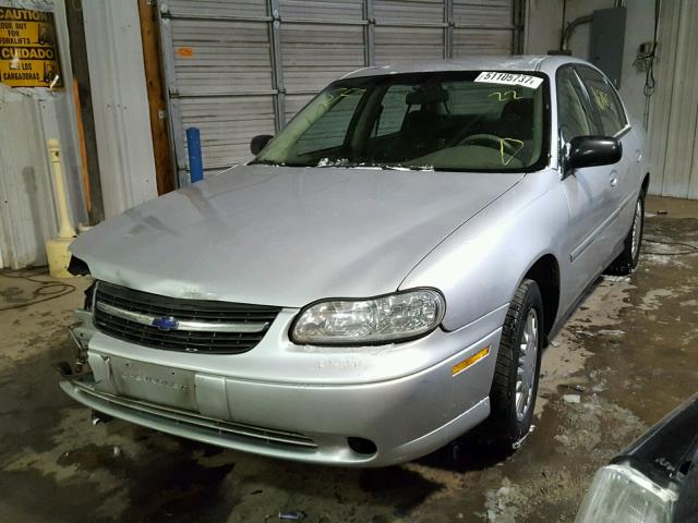 1G1ND52J73M651354 - 2003 CHEVROLET MALIBU SILVER photo 2