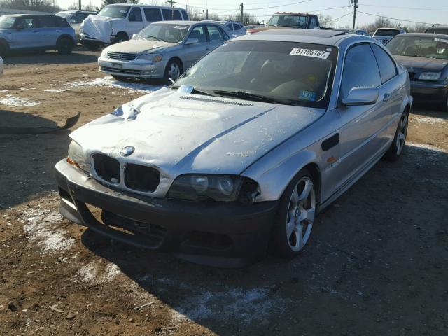 WBABN73493PJ15397 - 2003 BMW 325 CI SILVER photo 2