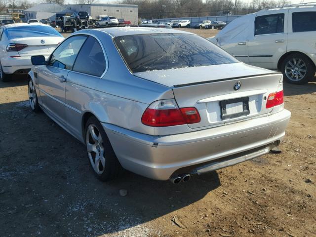 WBABN73493PJ15397 - 2003 BMW 325 CI SILVER photo 3