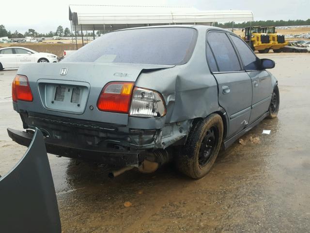 2HGEJ6617YH544011 - 2000 HONDA CIVIC BASE Mavi foto 4