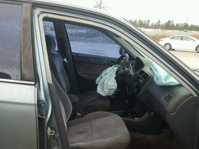 2HGEJ6617YH544011 - 2000 HONDA CIVIC BASE Mavi foto 5