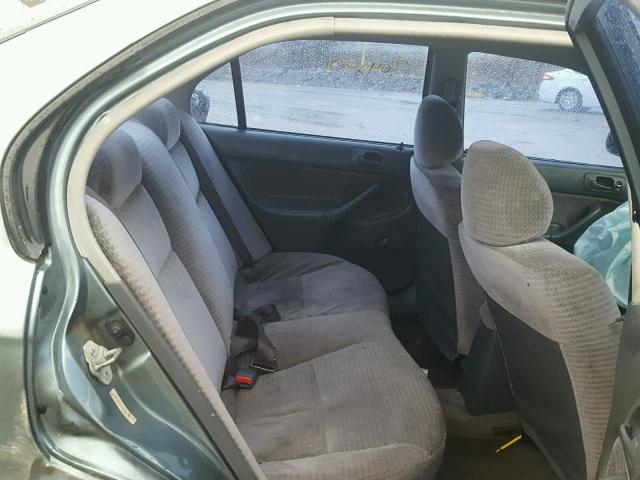 2HGEJ6617YH544011 - 2000 HONDA CIVIC BASE Mavi foto 6