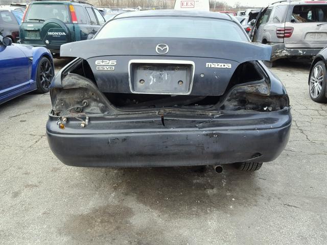 1YVGF22D2Y5144053 - 2000 MAZDA 626 ES BLACK photo 9