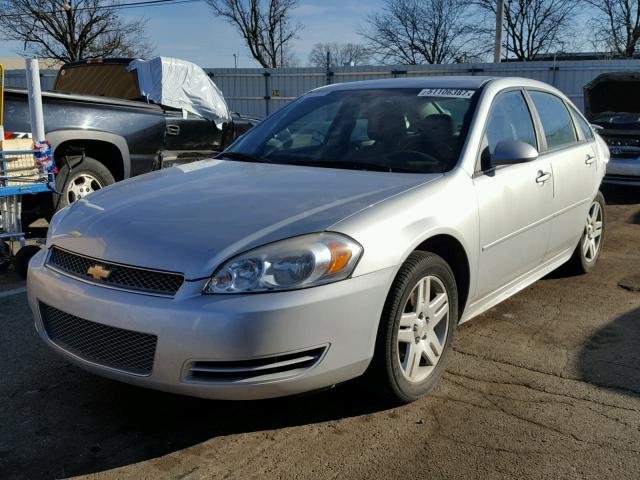 2G1WG5E35C1104250 - 2012 CHEVROLET IMPALA LT SILVER photo 2