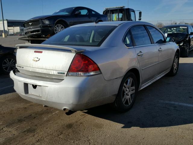 2G1WG5E35C1104250 - 2012 CHEVROLET IMPALA LT SILVER photo 4