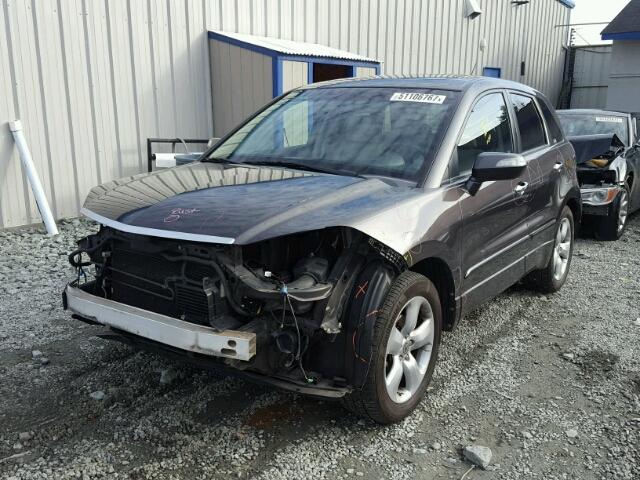 5J8TB18539A001536 - 2009 ACURA RDX TECHNO CHARCOAL photo 2