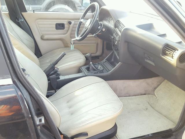 WBAAD710001524370 - 1985 BMW 323 I BLACK photo 5