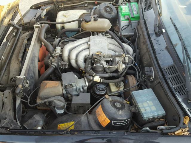 WBAAD710001524370 - 1985 BMW 323 I BLACK photo 7