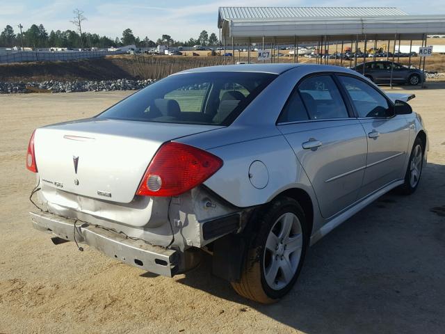 1G2ZA5E07A4123125 - 2010 PONTIAC G6 SILVER photo 4