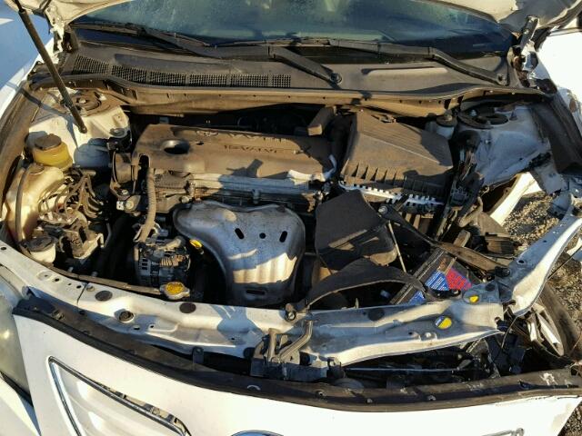 4T1BE46KX7U542554 - 2007 TOYOTA CAMRY NEW WHITE photo 7